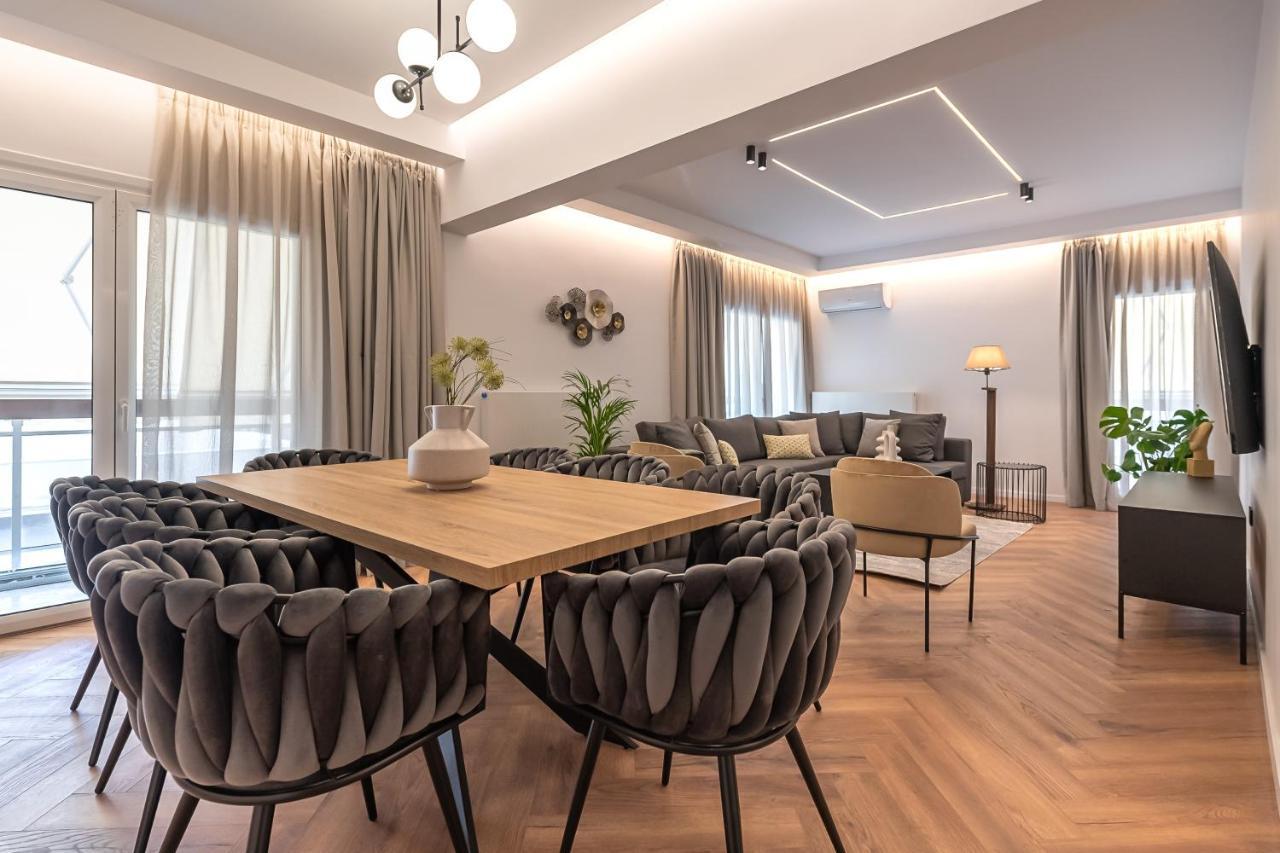 Apartamento Phaedrus Living Luxury Penthouse Ploutarchou Atenas Exterior foto
